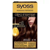 Syoss Color Oleo intenzív olaj hajfesték 4-18 mokka barna Syoss Color Oleo intenzív olaj hajfesték 4-18 mokka barna