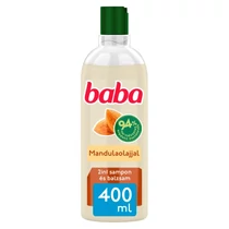 Baba 2in1 sampon és balzsam minden hajtípusra mandulaolajjal 400 ml Baba 2in1 sampon és balzsam minden hajtípusra mandulaolajjal 400 ml