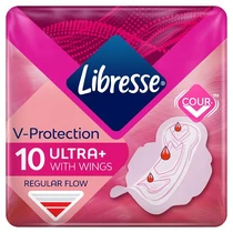 Libresse Ultra+ egészségügyi betét 10 db Libresse Ultra+ egészségügyi betét 10 db