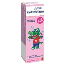 Vademecum Junior eperízű fogkrém 0-6 éves korig 50 ml Vademecum Junior eperízű fogkrém 0-6 éves korig 50 ml