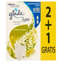 Brise Glade Touch & Fresh Mini Spray Aerosolos Légfrissítő Utántöltő 2+1 GRATIS Muguet (Gyöngyvirág) 3x10 ml Brise Glade Touch & Fresh Mini Spray Aerosolos Légfrissítő Utántöltő 2+1 GRATIS Muguet (Gyöngyvirág) 3x10 ml