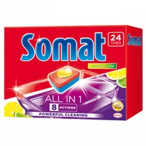 Somat All in 1 Lemon&Lime mosogatógép tabletta 24 db