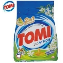 Tomi Mosópor 2in1 Zöld Tea és Jázmin 40 mosás 2,8 kg  Tomi Mosópor 2in1 Zöld Tea és Jázmin 40 mosás 2,8 kg