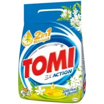 Tomi Mosópor 2in1 Zöld Tea és Jázmin 20 mosás 1,4 kg  Tomi Mosópor 2in1 Zöld Tea és Jázmin 20 mosás 1,4 kg