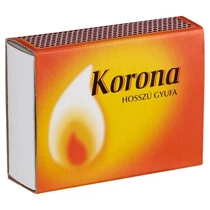 Korona Hosszú Biztonsági Gyufa 100 szálas
