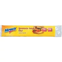 Hewa Uzsonnás Tasak Duo Záróklipsszel 1 l 20 db + 3 l 30 db