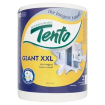 Tento Giant XXL háztartási papírtörlő 2 rétegű 1 tekercs 75 m (#6) Tento Giant XXL háztartási papírtörlő 2 rétegű 1 tekercs 75 m (#6)