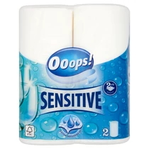Ooops! Sensitive Konyhai Papírtörlő 2 rétegű, 2x50 lap, 2x10 m=20 m, 2 tekercs (#24) Ooops! Sensitive Konyhai Papírtörlő 2 rétegű, 2x50 lap, 2x10 m=20 m, 2 tekercs (#24)