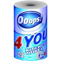 Ooops! 4You Konyhai Kéztörlő 2 rétegű, 200 lap, 42 m (#12) Ooops! 4You Konyhai Kéztörlő 2 rétegű, 200 lap, 42 m (#12)