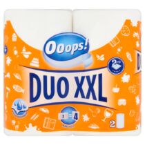 Ooops! Duo XXL Háztartási Papírtörlő 2 rétegű, 2 tekercs, 2x22 m (#10)