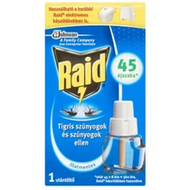 Raid Elektromos Szúnyogírtó Folyadék Utántöltő 45 Éjszakás 27 ml Raid Elektromos Szúnyogírtó Folyadék Utántöltő 45 Éjszakás 27 ml