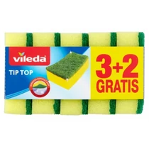 Vileda Tip Top Mosogatószivacs Dörzsivel 3+2 db AJÁNDÉK