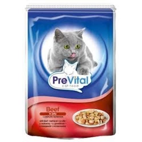 Prevital Alutasakos Macskaeledel Marhával Zselében 100 g