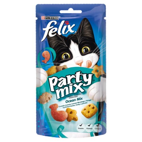 Felix Party Mix Jutalomfalat Macskáknak Ocean 60 g (#8)