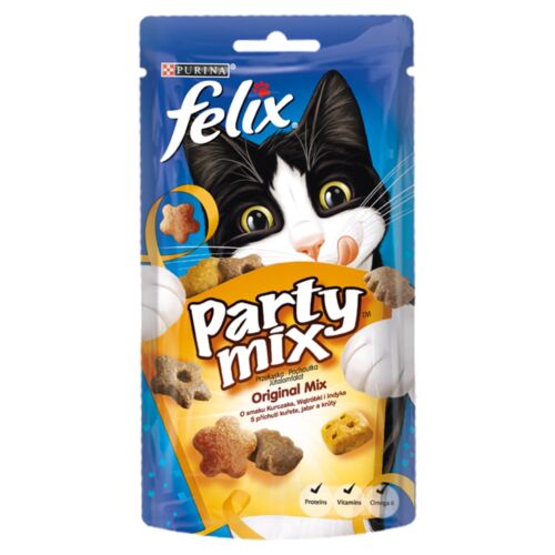 Felix Party Mix Jutalomfalat Macskáknak Original Mix 60 g (#8)