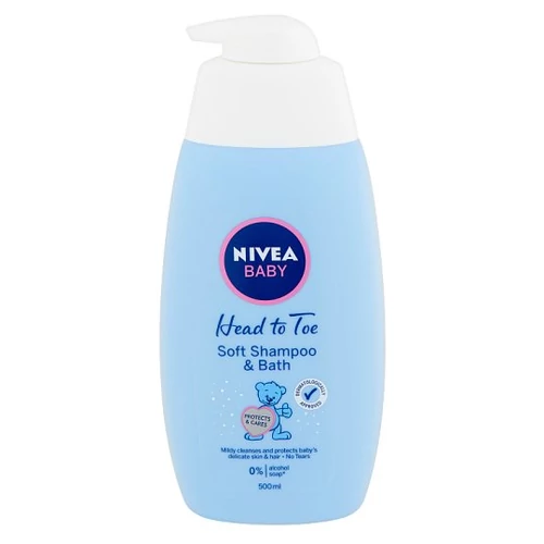 Nivea Baby Gyengéd Babasampon és Fürdető 500 ml