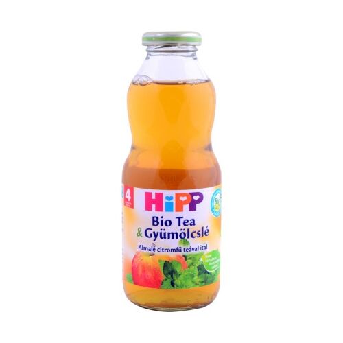 Hipp BIO Bébiital Tea & Gyümölcslé Almalé Citromfű Teával Ital - 4 hónapos kortól 500 ml