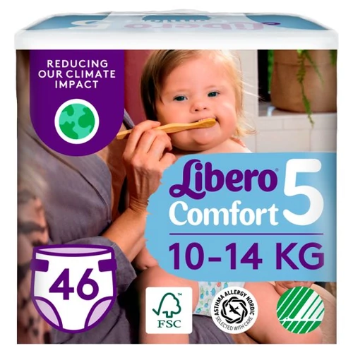 Libero Comfort Pelenka Maxi Plus (5) 10-14 kg 46 db 