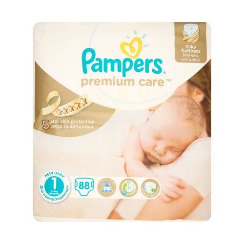 Pampers Premium Care Pelenka Newborn (1) 2-5 kg 78 db 