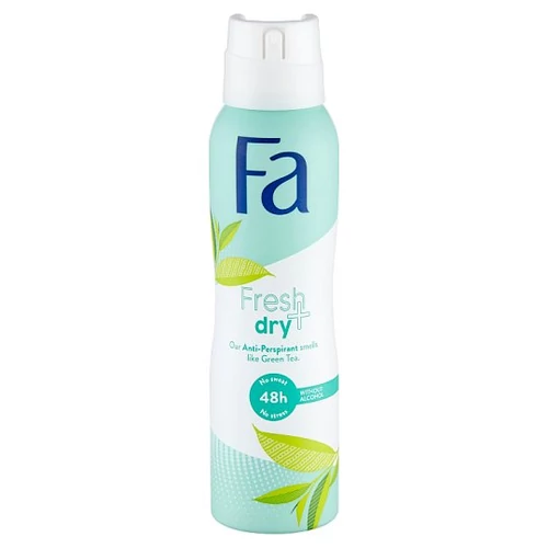 Fa izzadásgátló deospray Fresh & Dry Green Tea 150 ml