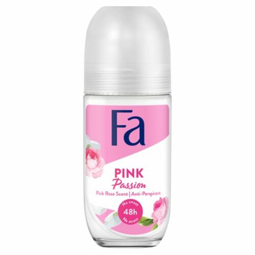 Fa Roll-On 48h Pink Passion Pink Rose Scent 50 ml