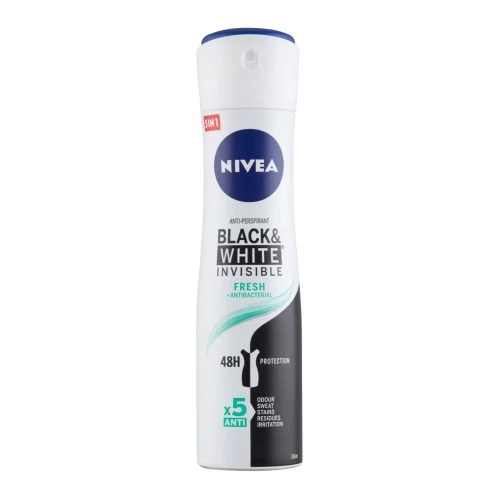 NIVEA Black & White Invisible Fresh deo spray 150 ml