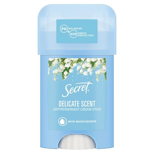 Secret Delicate Női Izzadásgátló Krémstift, 40 ml