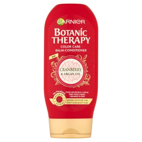 Garnier Botanic Therapy Cranberry & Argan Oil hajbalzsam festett és melírozott hajra 200 ml