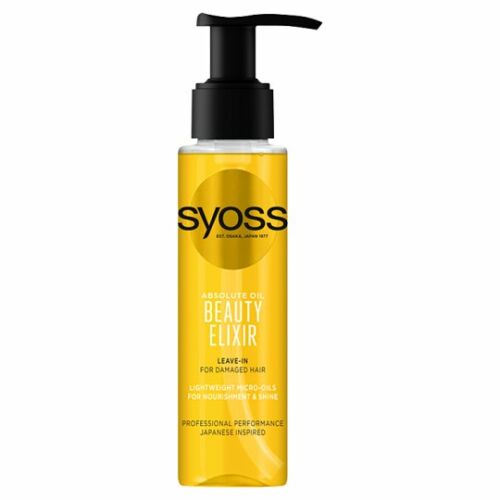 Syoss Beauty Elixir Absolute Oil Hajolaj Sérült Hajra pumpás 100 ml