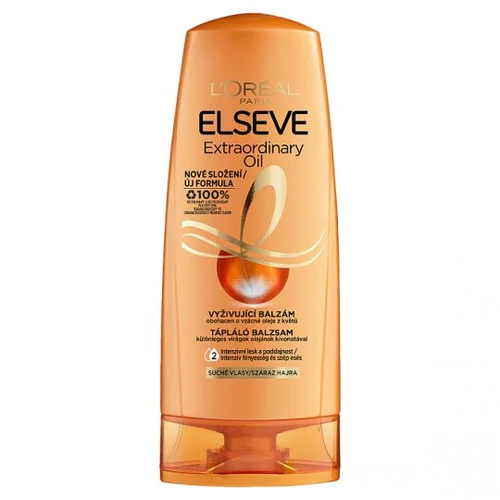 ĽOréal Paris Elseve Extraordinary Oil tápláló balzsam száraz, fakó, durva hajra 200 ml