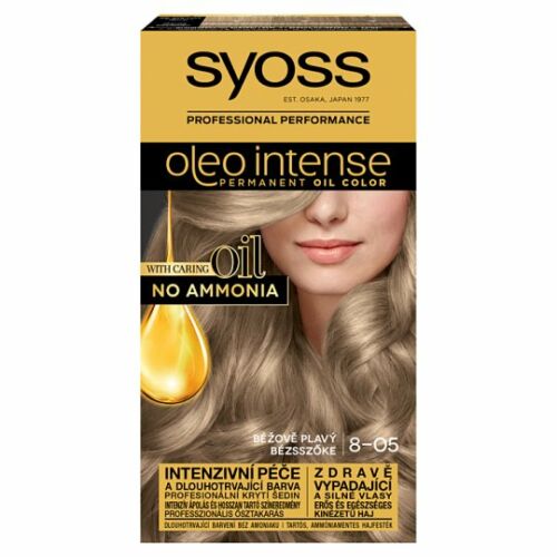 Syoss Color Oleo intenzív olaj hajfesték 8-05 bézsszőke