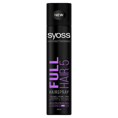 Syoss Hajlakk Full Hair 5 Extra Erős Tartás 300 ml