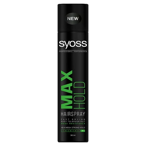 Syoss Max Hold mega erős hajlakk 300 ml