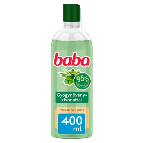 Baba sampon minden hajtípusra gyógynövényekkel 400 ml
