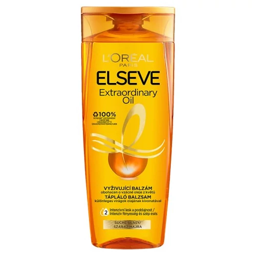 ĽOréal Paris Elseve Extraordinary Oil tápláló sampon normál és száraz, fénytelen hajra 250 ml