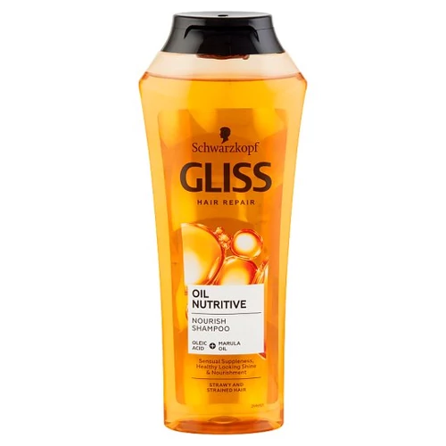 Gliss Tápláló olaj hajregeneráló sampon 250 ml