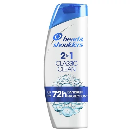 Head & Shoulders Classic Clean 2az1-ben Sampon Korpásodás Elleni Sampon, 225 ml