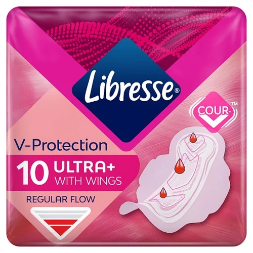 Libresse Ultra+ egészségügyi betét 10 db