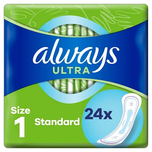 Always Ultra Normal (S1) Egészségügyi Betét, 24 Db