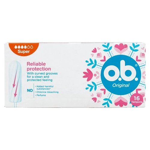 O.B. Tampon Original Super 16 db