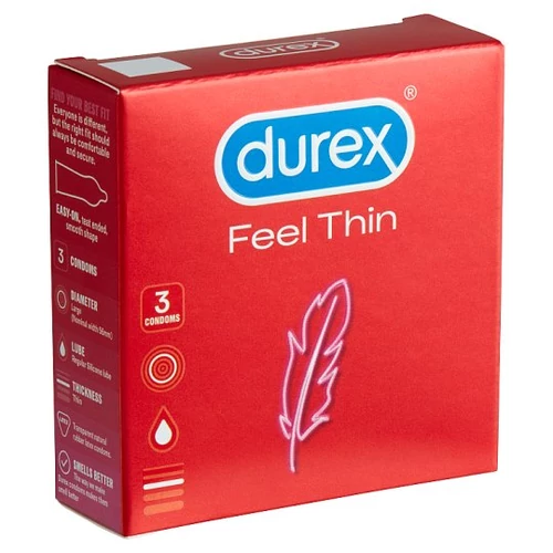 Durex Feel Thin óvszer 3 db