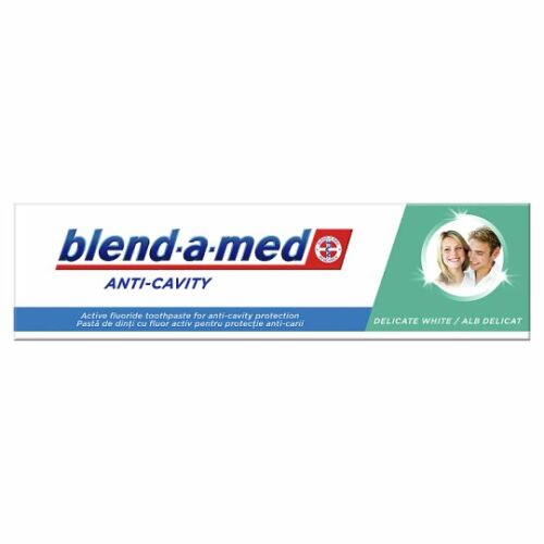 Blend-a-Med Anti-Cavity Delicate White Fogkrém 100 ml