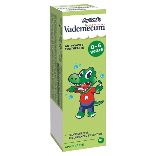 Vademecum Junior almaízű fogkrém 0-6 éves korig 50 ml