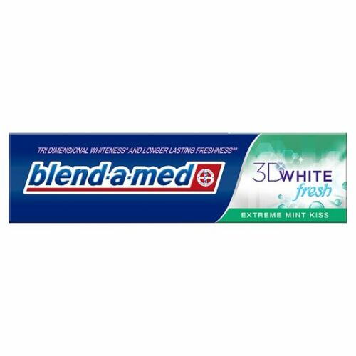 Blend-a-med 3D White Fresh Extreme Mint Kiss Fogkrém 100 ml