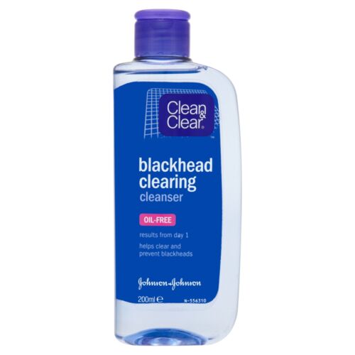 Clean&Clear Blackhead Clearing Cleanser Mitesszer Eltávolító Tonik 200 ml