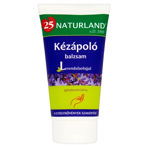 Naturland Kézápoló Balzsam Levendulaolajjal Igénybevett Bőrre 120 ml