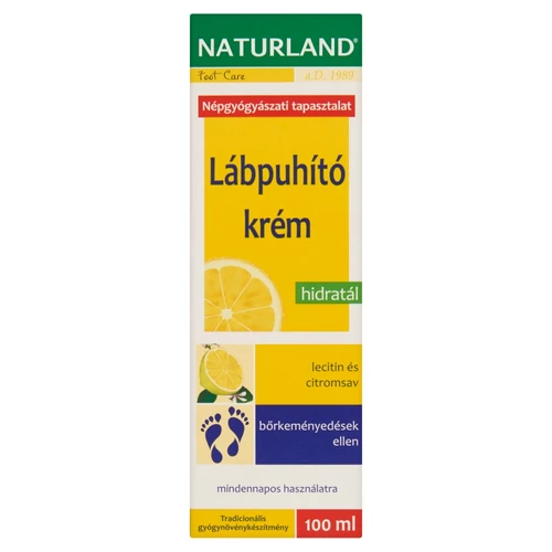 Naturland Lábpuhító Krém Bőrkeményedések Ellen 100 ml