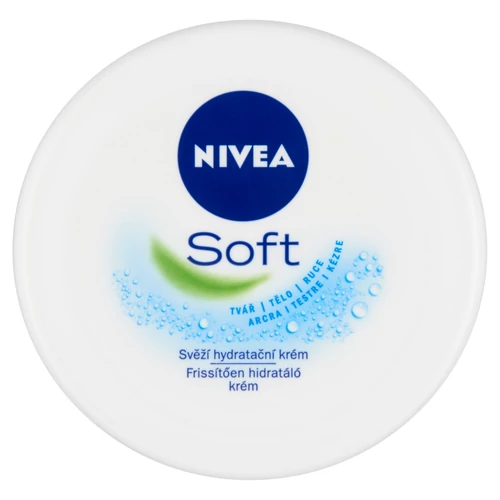 Nivea Soft Frissítően Hidratáló Krém tégelyes 300 ml