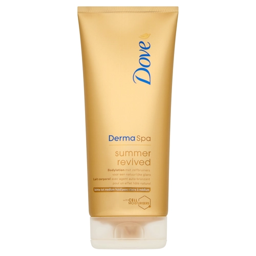 Dove Derma Spa Summer Revived Önbarnító Testápoló Világos-Normál Bőrre 200 ml