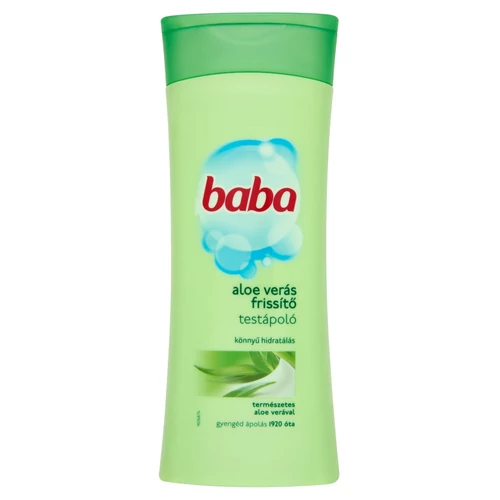 Baba Aloe Verás Frissítő Testápoló 400 ml